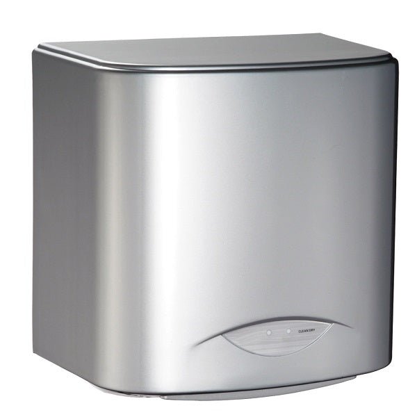 Sensor hand dryer dryers for bathrooms commercial air electric bathroom residential white heated mini wall home automated automotive heavy duty solid structure Light dark silvers Low energy consumption durable fast dry hand dryer automatic hand dryer