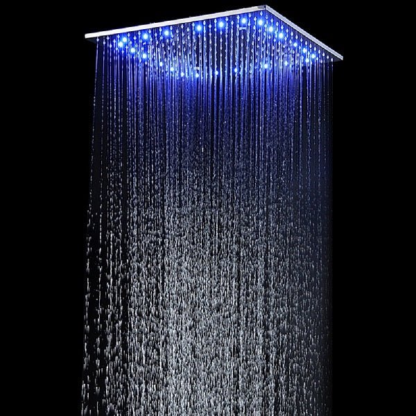 Cascada Luxurious LED Shower Head with 2 Mode Functions (Rainfall & Mist) - Cascada Showers