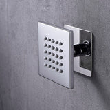 Cascada Modern Design 4” Square Body Spray Shower Jet - Cascada Showers