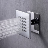 Cascada Modern Design 4” Square Body Spray Shower Jet - Cascada Showers