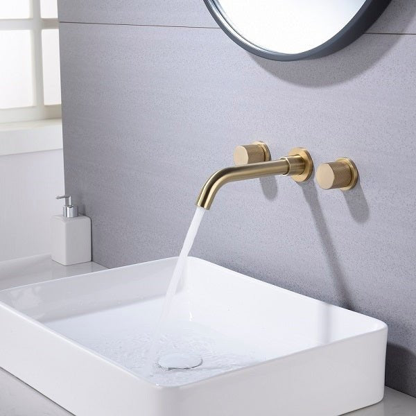 Cascada Modern Design Wall Mounted Bathroom Sink Faucet (Waterfall) - Cascada Showers