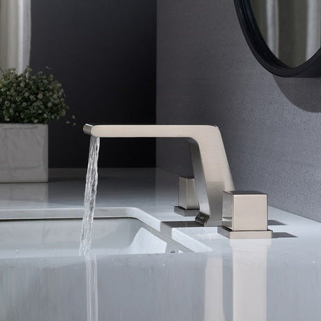 Cascada Modern Design Waterfall Bathroom Sink Faucet - Cascada Showers