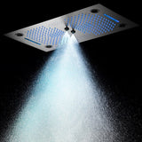 Cascada Pisa 16"x28" Music LED Shower Head - Cascada Showers