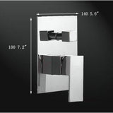 Cascada Showers Contemporary Shower System - Cascada Showers