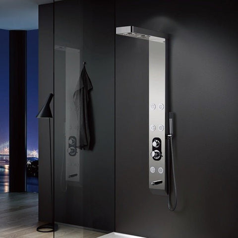 Cascada Showers Lusso 59 Inch All-in-One Indoor Shower Panel - Cascada Showers