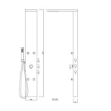Cascada Showers Riviera 59 Inch All-in-One Shower Panel: Upgrade Your Bathroom with Luxury and Functionality - Cascada Showers
