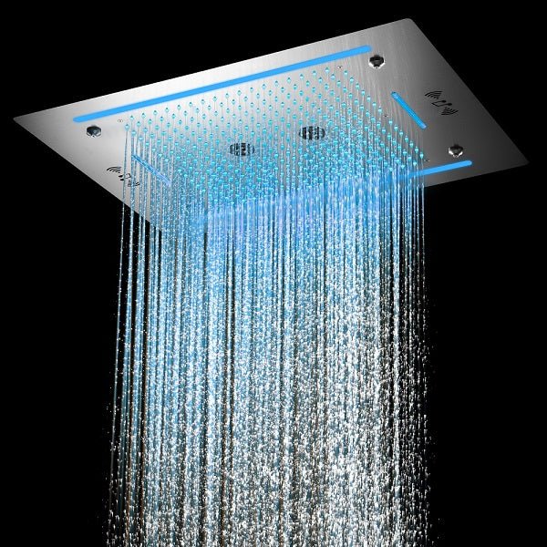 Cascada Venice 23"x31" LED Music Shower Head - Cascada Showers