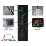 Cascada Volterra 10" Thermostatic Digital Shower System - Cascada Showers