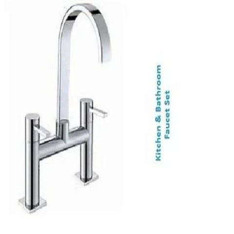 Contemporary Faucet MIXER HIGH SPOUT BATH KITCHEN BSTMAY150017 - Cascada Showers