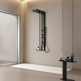 Dolce Luxury Shower Panel with Rainfall Showerhead, Body Jets, and Aromatherapy by Cascada Showers - Cascada Showers