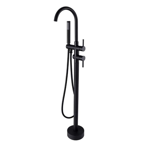 Floor Standing Shower Faucets Shower (Matt Black) - Cascada Showers
