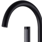 Floor Standing Shower Faucets Shower (Matt Black) - Cascada Showers