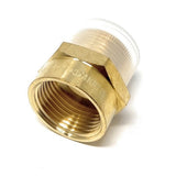 G Thread (Metric BSPP) Female to NPT Male Adapter - Lead Free (3/4" x 3/4") - Cascada Showers