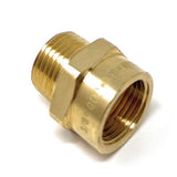 G Thread (Metric BSPP) Female to NPT Male Adapter - Lead Free (3/8" x 3/8") - Cascada Showers