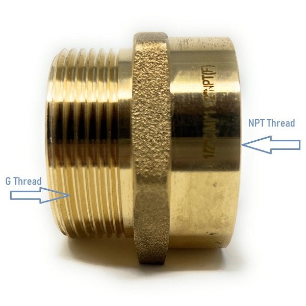 Lead-Free G Thread to NPT Female AdapteR–1.5