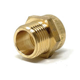 G Thread (Metric BSPP) Male to NPT Female Adapter - Lead Free (1/2" x 1/2") - Cascada Showers