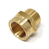 G Thread (Metric BSPP) Male to NPT Female Adapter - Lead Free (1/2" x 1/2") - Cascada Showers