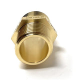 G Thread (Metric BSPP) Male to NPT Male Lead-Free Adapter (1" x 1") - Cascada Showers