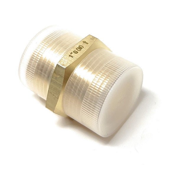 G Thread (Metric BSPP) Male to NPT Male Lead-Free Adapter (1" x 1") - Cascada Showers