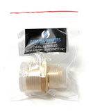 G Thread (Metric BSPP) Male to NPT Male Lead-Free Adapter (3/4" x 1/2") - Cascada Showers