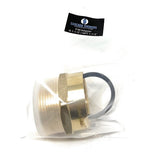 Lead-Free G Thread (Metric BSPP) Female to NPT Male Adapter (1 1/2" x 1 1/2") - Cascada Showers