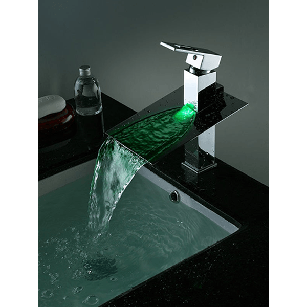 Chrome Waterfall Bathroom hotsell Faucet