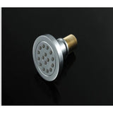Modern Solid Brass 16-nozzle Round Body Spray Jets Shower - Cascada Showers