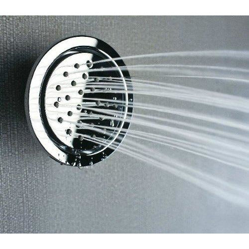 Modern Solid Brass 34-nozzle Round Body Spray Jets Shower - Cascada Showers